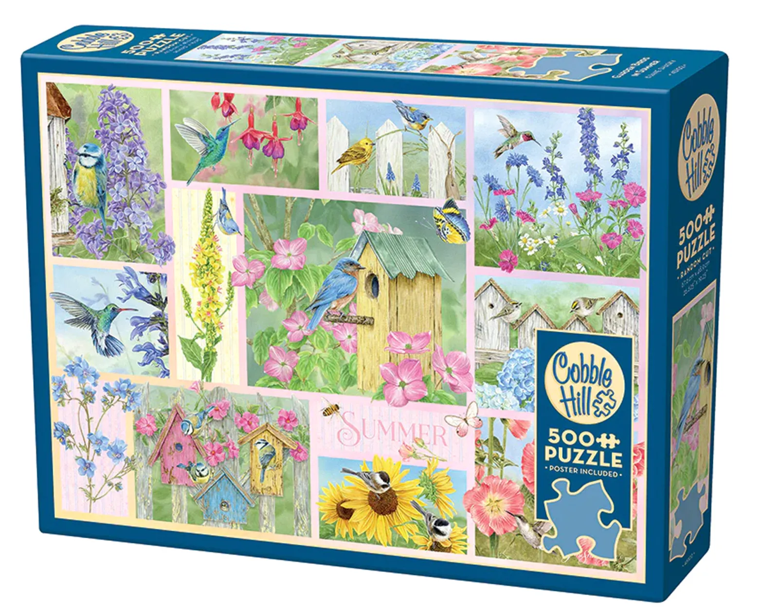 Puzzle 500 el. Wakacyjne ptaki