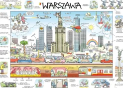 Puzzle 1000 el. Warszawa