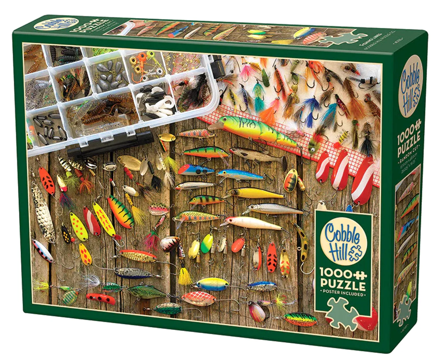 Puzzle 1000 el. Wędkarskie przynęty