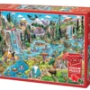 Puzzle 1000 el. Weekend w kajaku