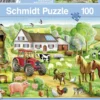 Puzzle 100 el. Wesołe gospodarstwo