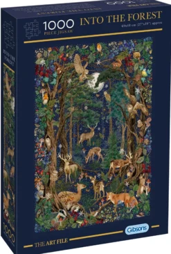 Puzzle 1000 el. W głąb lasu