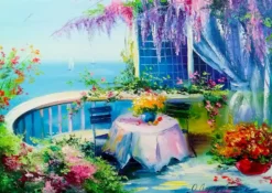 Puzzle 1000 el. Widok z balkonu