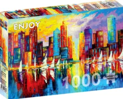 Puzzle 1000 el. Wieczór w Nowym Jorku / USA