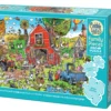 Puzzle 350 el. Wiejskie szaleństwo