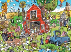 Puzzle 350 el. Wiejskie szaleństwo