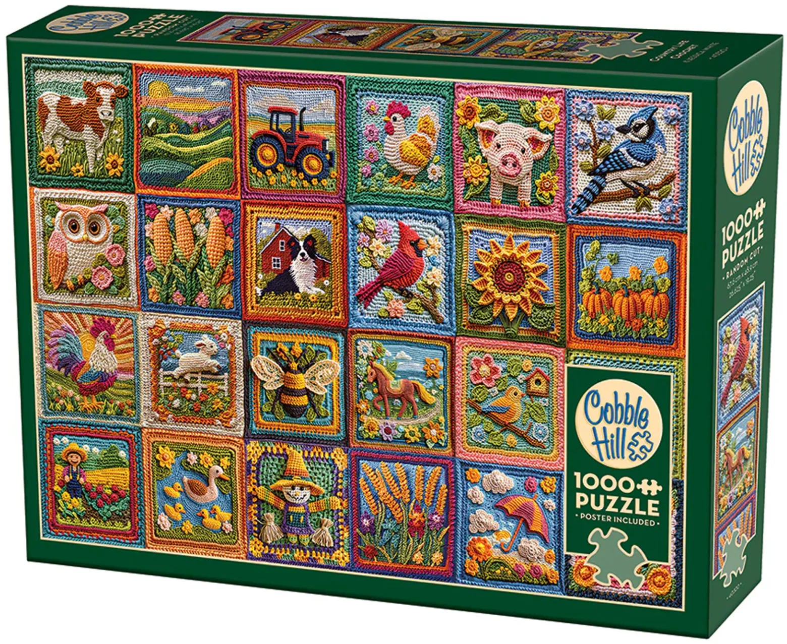 Puzzle 1000 el. Wiejskie życie