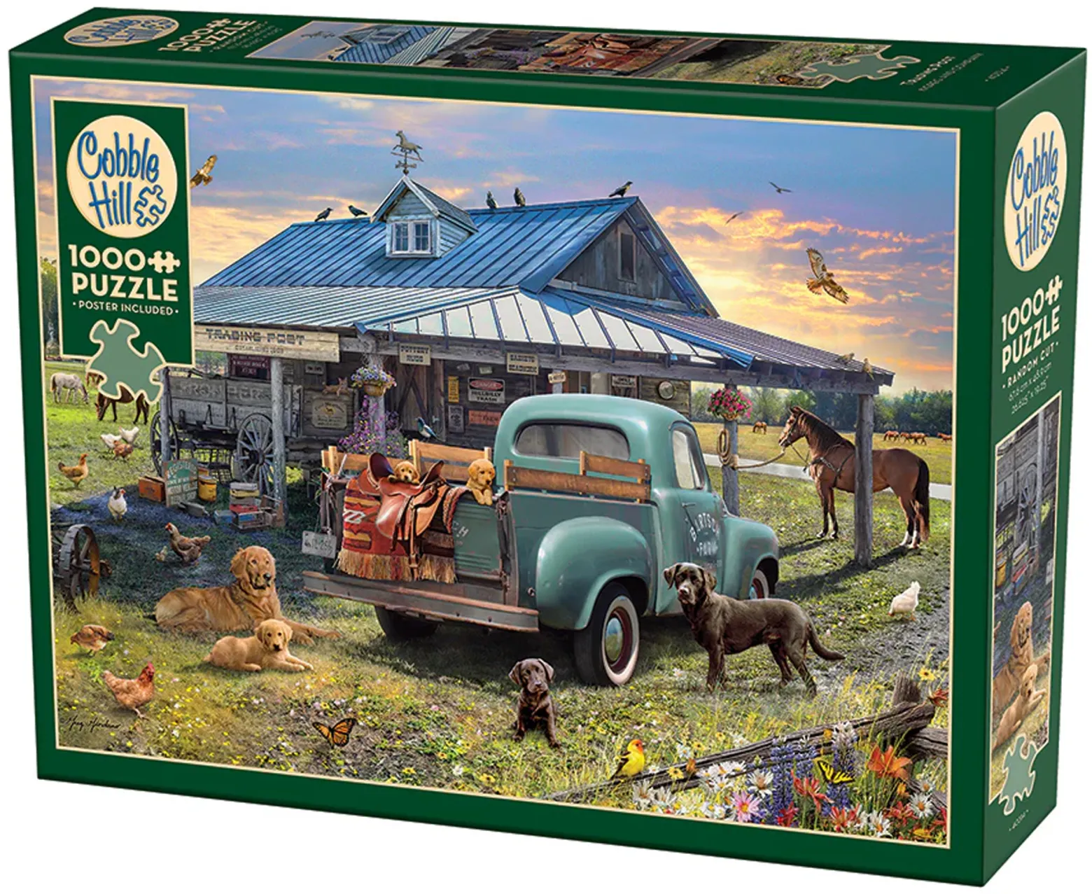 Puzzle 1000 el. Wiejski sklepik