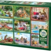 Puzzle 1000 el. Wiewiórki na wakacjach