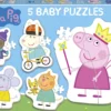 Puzzle 3-5 el. Świnka Peppa