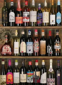 Puzzle 1000 el. Wino od A do Z