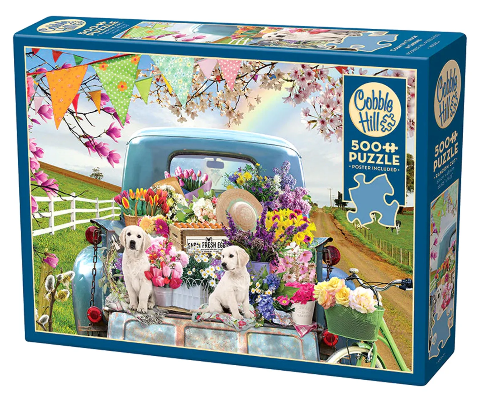 Puzzle 500 el. Wiosenna przejażdżka