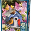 Puzzle 500 el. Wiosenny domek dla ptaków