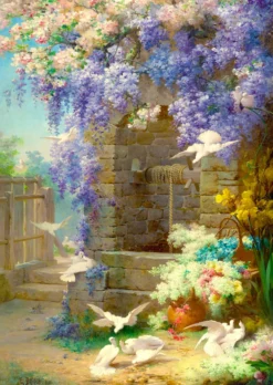 Puzzle 1000 el. Wiosna, Eugene Bidau
