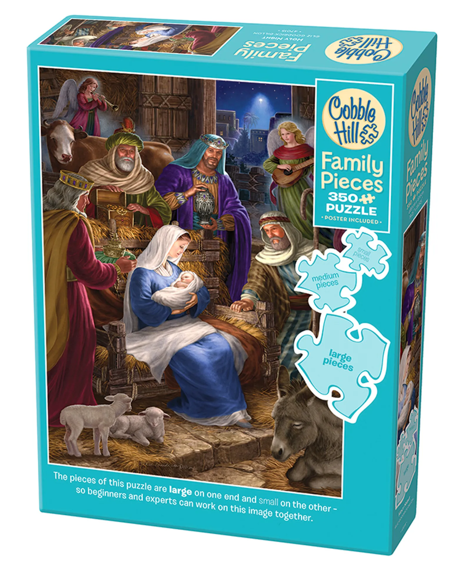 Puzzle 350 el. Święta noc