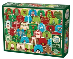 Puzzle 1000 el. Świąteczne swetry