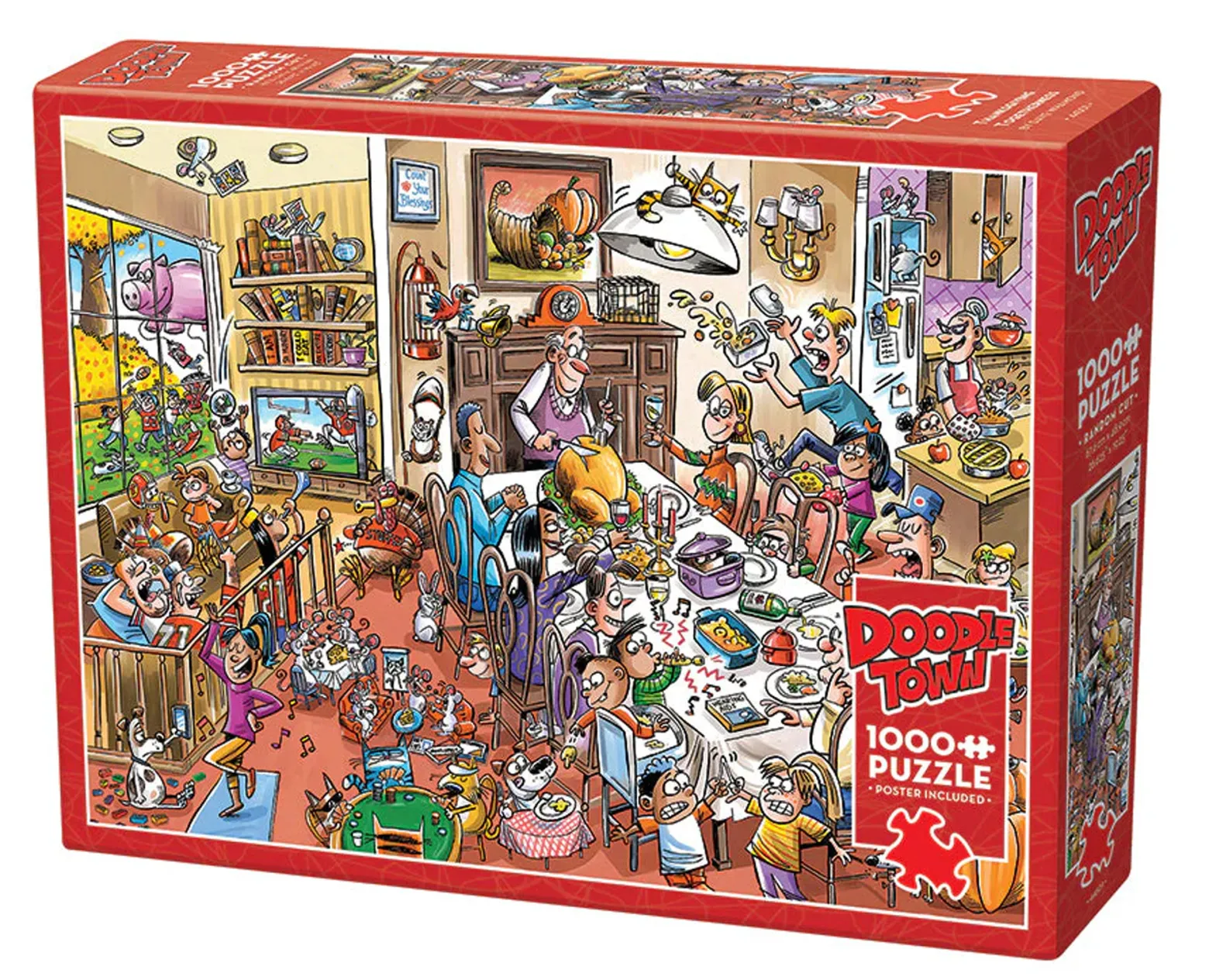 Puzzle 1000 el. Święto Dziękczynienia