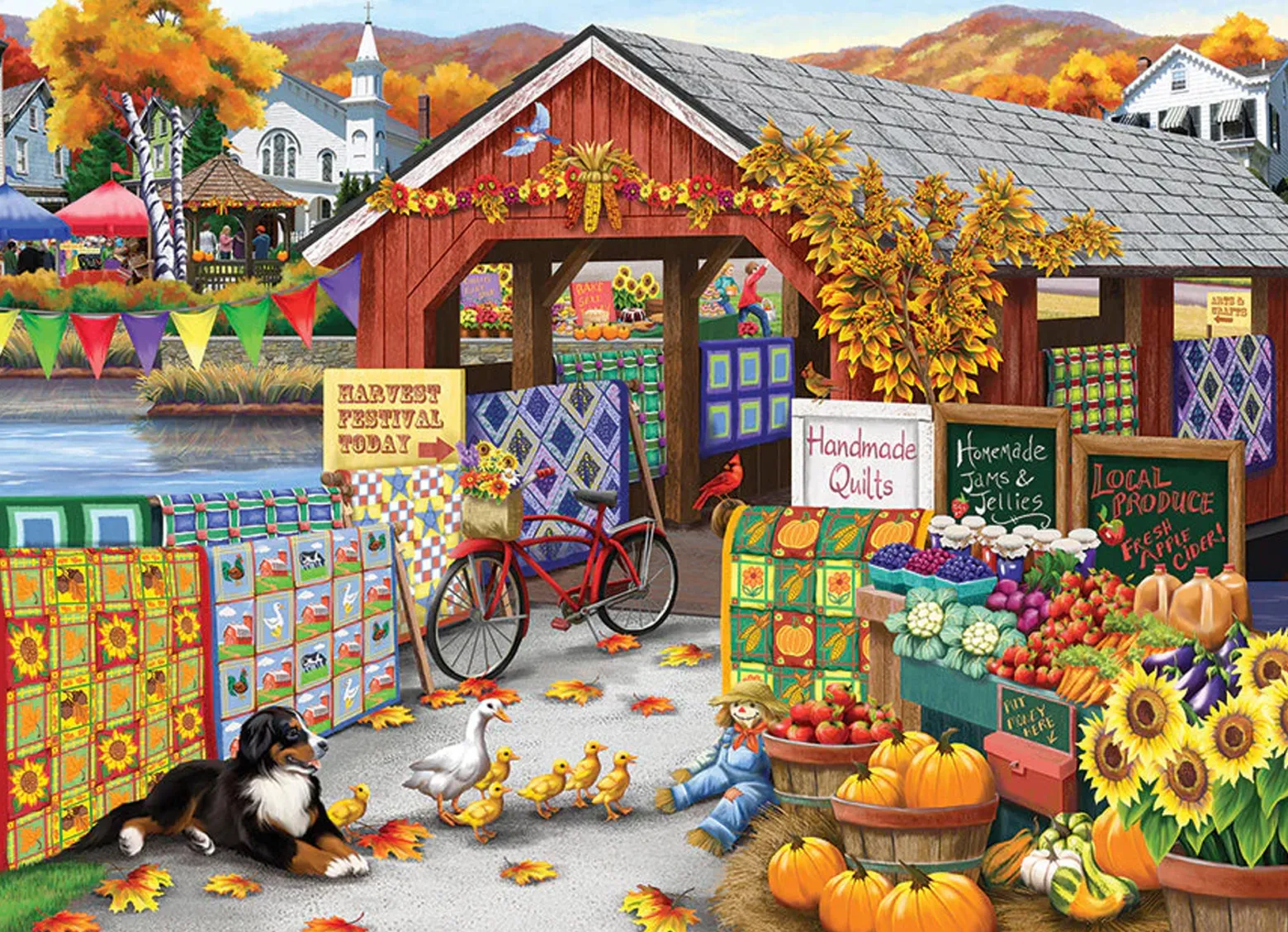 Puzzle 500 el. Święto Plonów