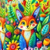 Puzzle 1000 el. Wizyta w ogrodzie