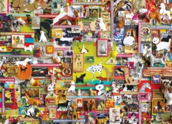 Puzzle 1000 el. W krainie psów