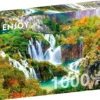 Puzzle 1000 el. Wodospady Plitwickie / Chorwacja