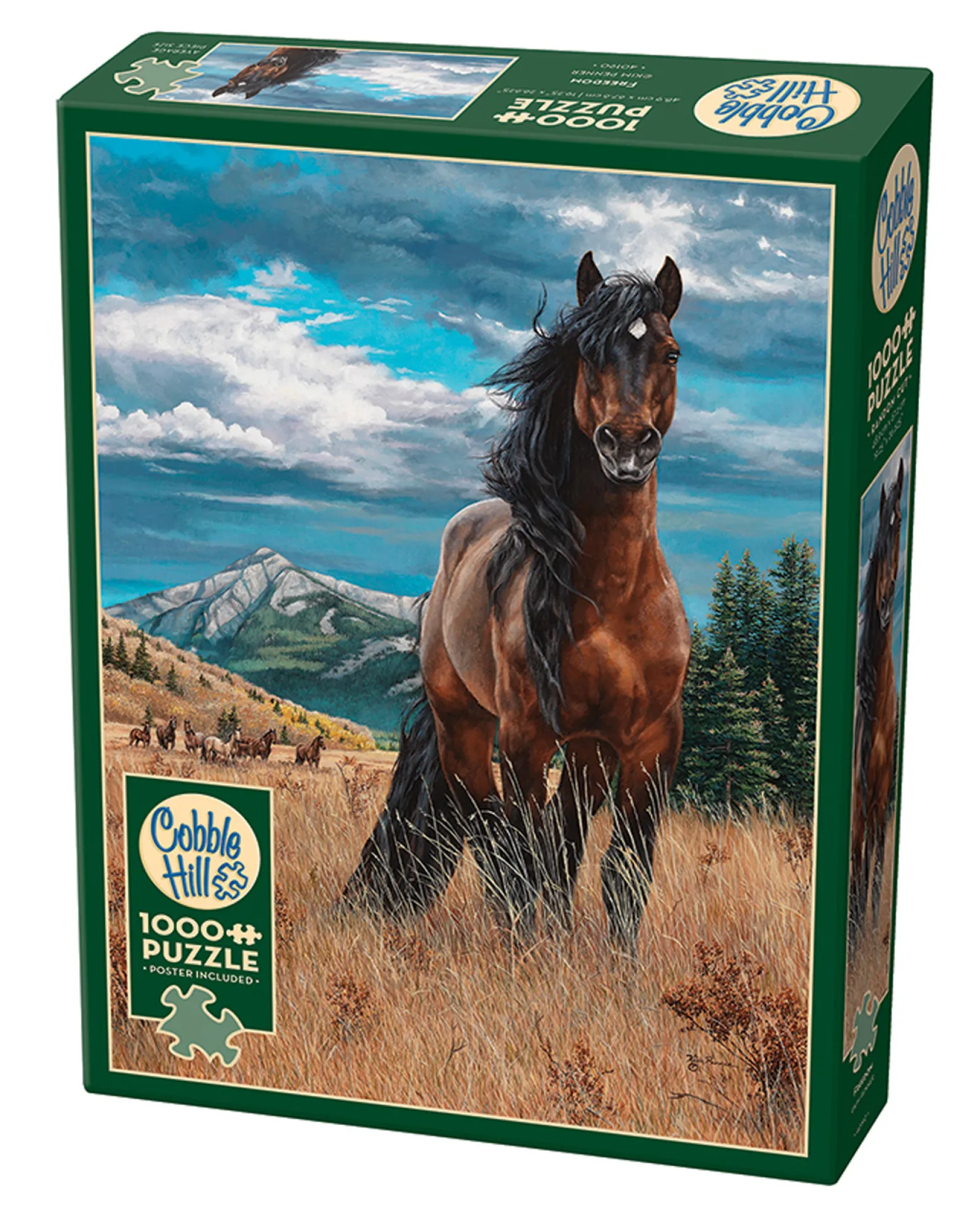 Puzzle 1000 el. Wolnym być