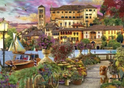Puzzle 1500 el. Włoska promenada