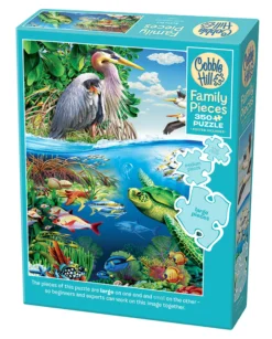 Puzzle 350 el. W powietrzu i pod wodą