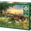 Puzzle 1000 el. Wschód słońca na wsi