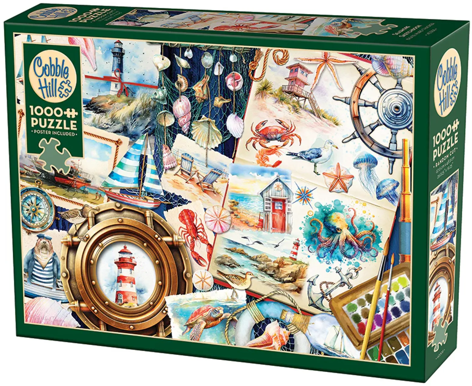 Puzzle 1000 el. Wspomnienia znad morza