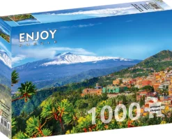 Puzzle 1000 el. Wulkan Etna / Sycylia / Włochy