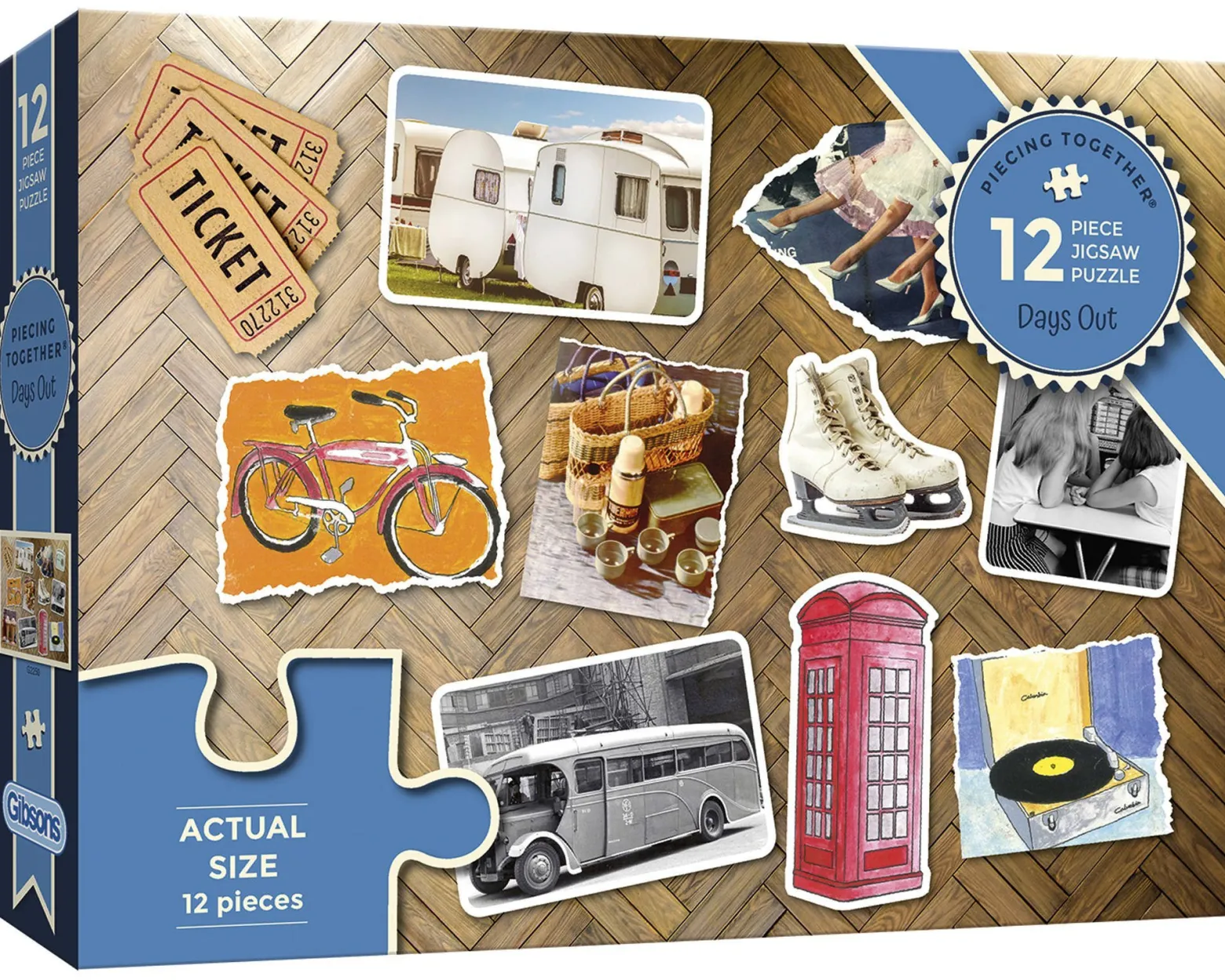 Puzzle 12 el. Wyjście z domu