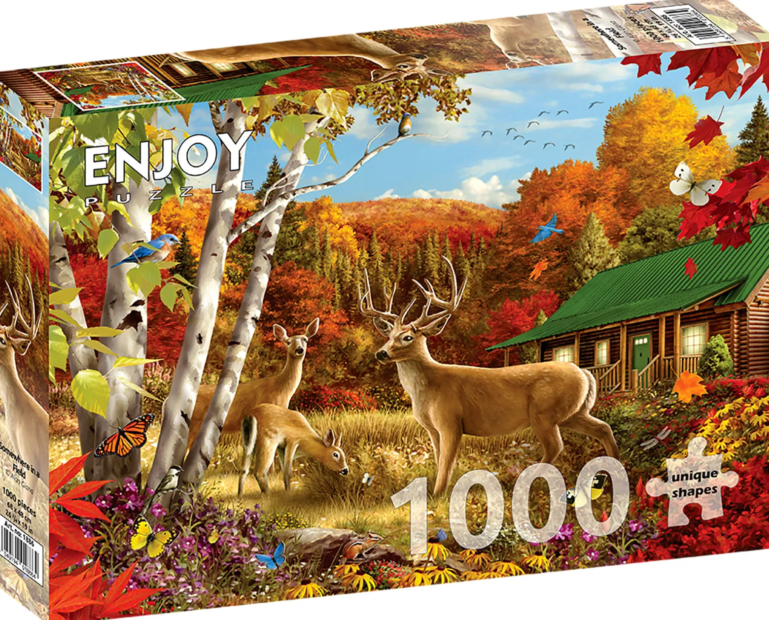 Puzzle 1000 el. W zgodzie z naturą