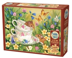 Puzzle 275 el. XL Herbatka dla dwojga