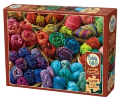 Puzzle 275 el. XL Kłębki włóczki