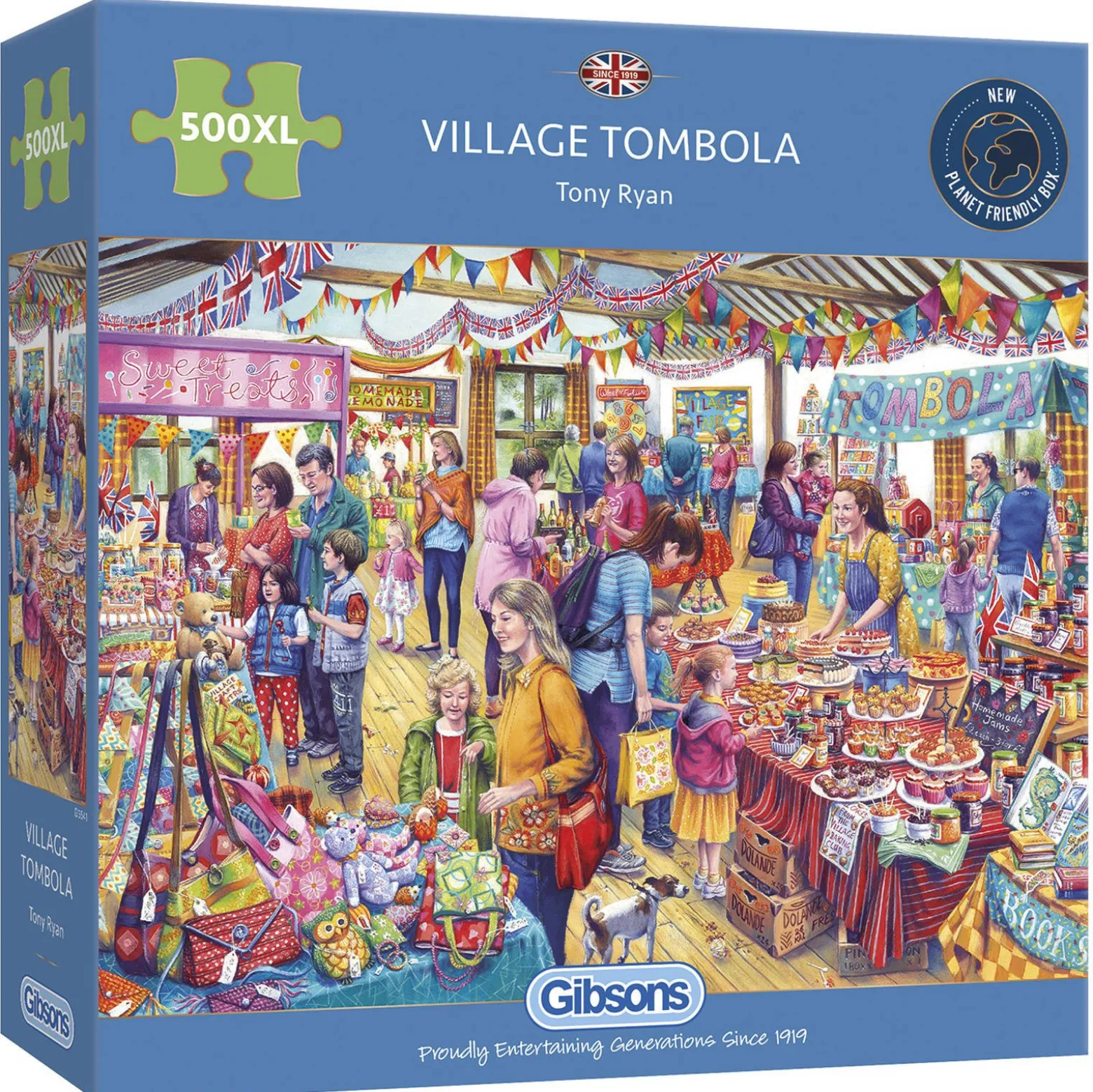 Puzzle 500 el. XL Kiermasz rozmaitości