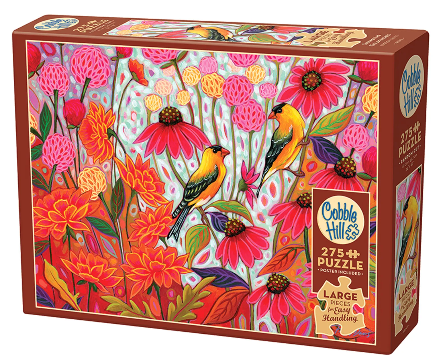 Puzzle 275 el. XL Para szczygłów
