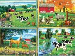 Puzzle 275 el. XL Przyjaciele z jednej farmy