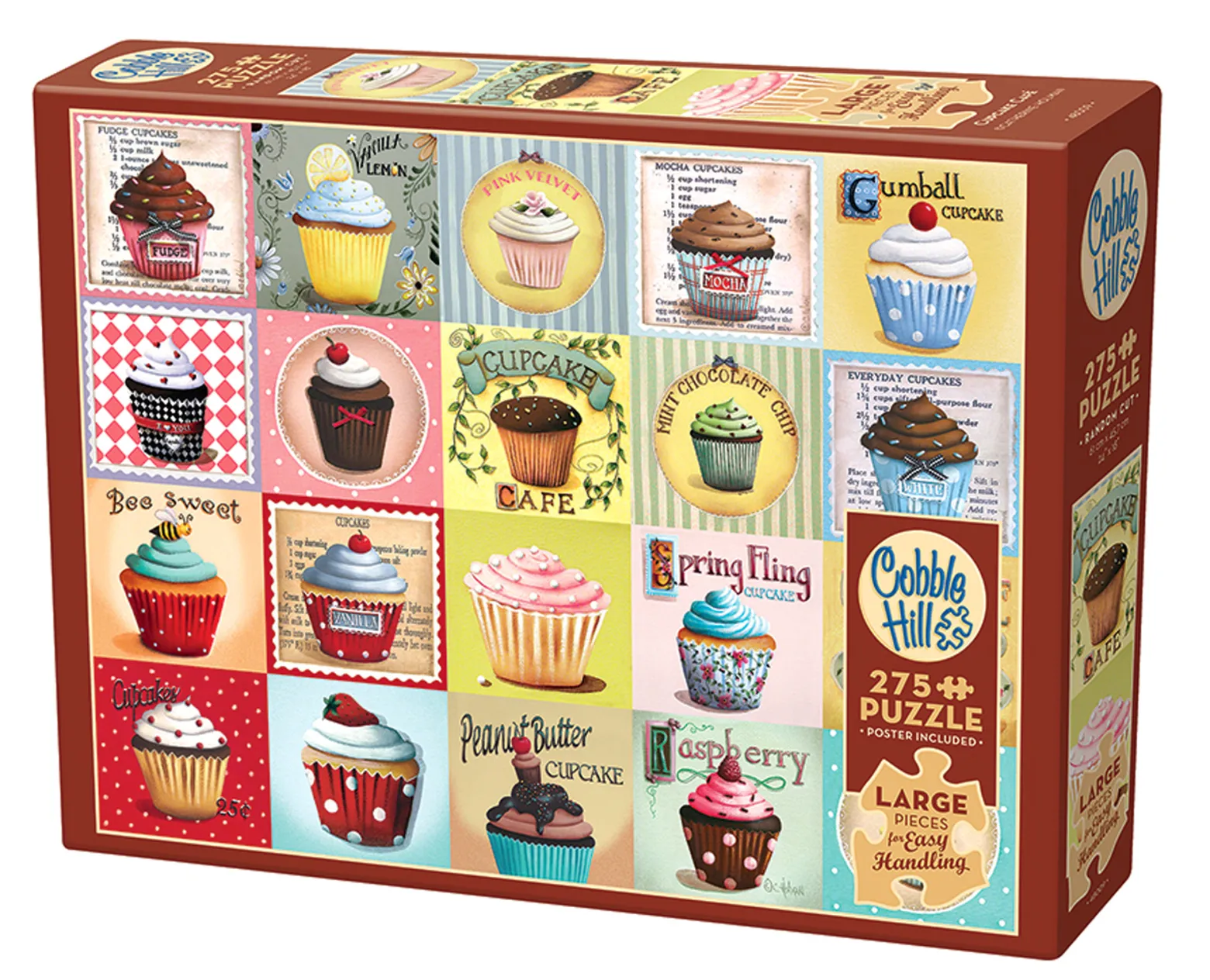 Puzzle 275 el. XL Pyszne babeczki