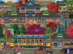 Puzzle 275 el. XL Stacja kolejowa
