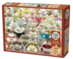 Puzzle 275 el. XL Więcej filiżanek