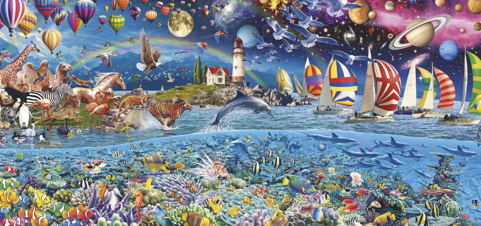 Puzzle 3000 el. Życie (panorama)
