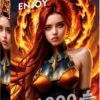 Puzzle 1000 el. Żywioł ognia