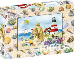 Puzzle 1000 el. Zabawa na plaży