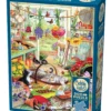 Puzzle 500 el. Zabawa w ogrodzie