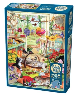 Puzzle 500 el. Zabawa w ogrodzie