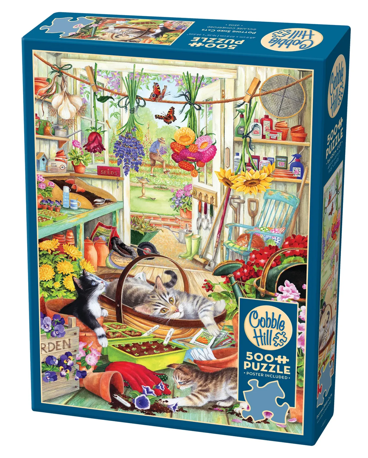 Puzzle 500 el. Zabawa w ogrodzie