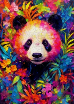 Puzzle 1000 el. Zabawna panda
