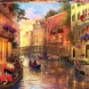 Puzzle 1500 el. Zachód słońca w Wenecji