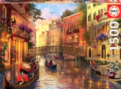 Puzzle 1500 el. Zachód słońca w Wenecji